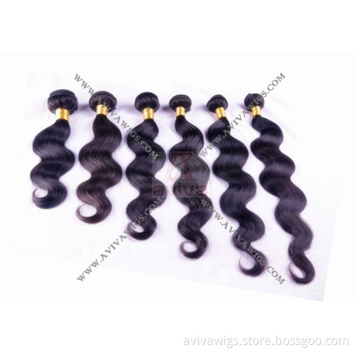 100% Peruvian Virgin Hair Weaving